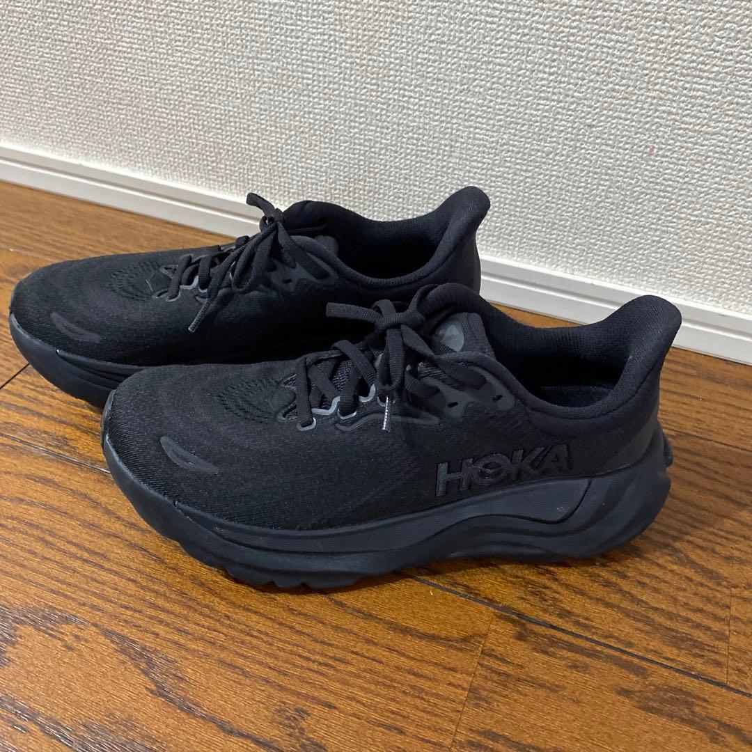HOKA ランニングシューズ ブラック