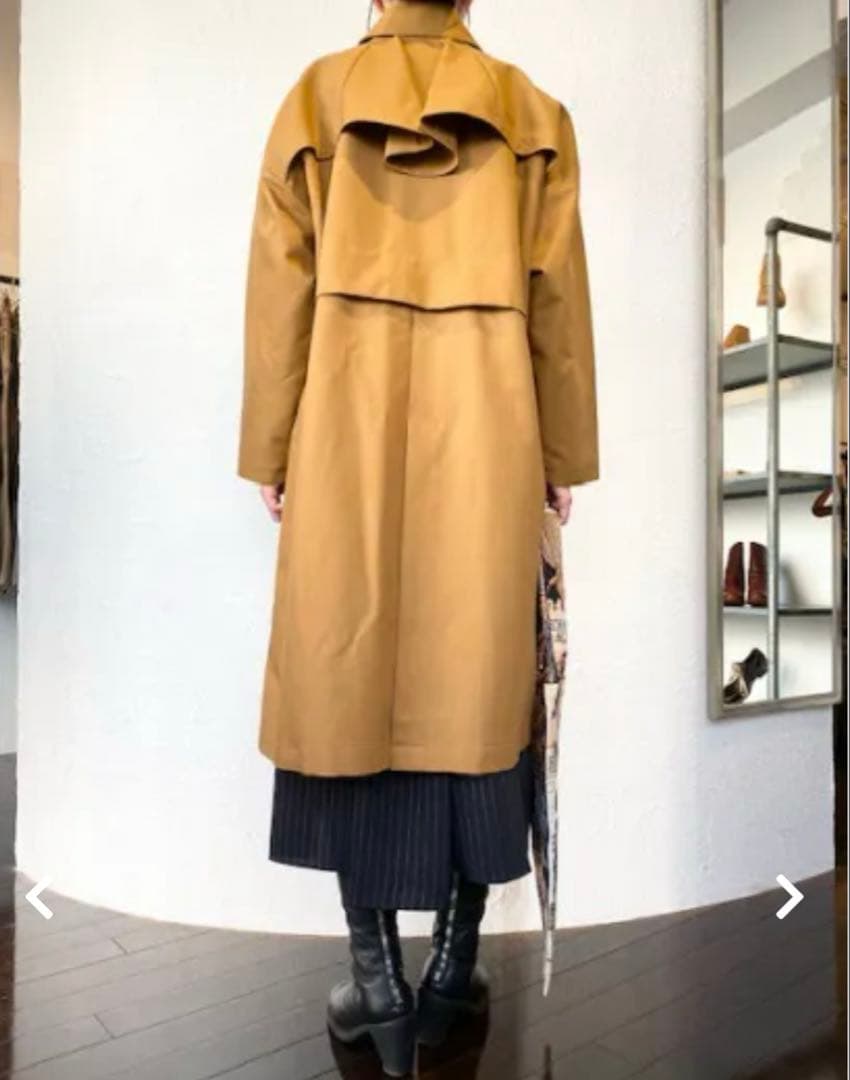ENFOLD エンフォルドCOTTON DOUBLE 2way トレンチコート