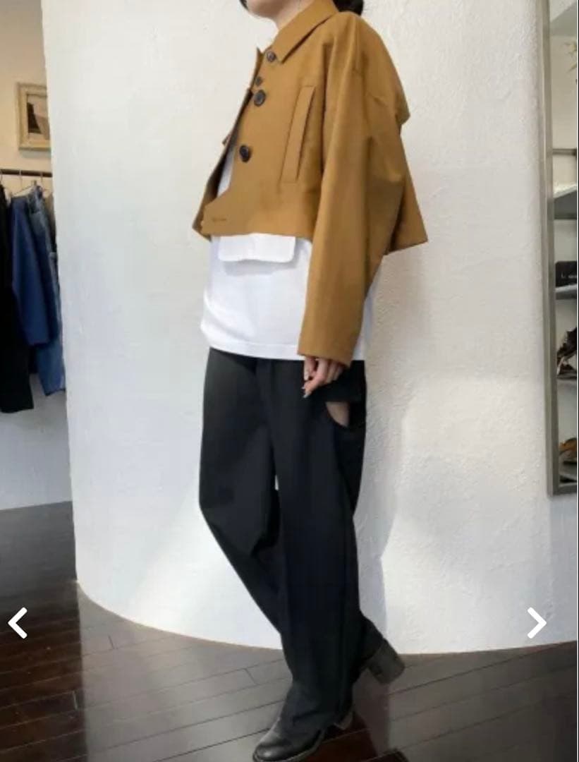 ENFOLD エンフォルドCOTTON DOUBLE 2way トレンチコート