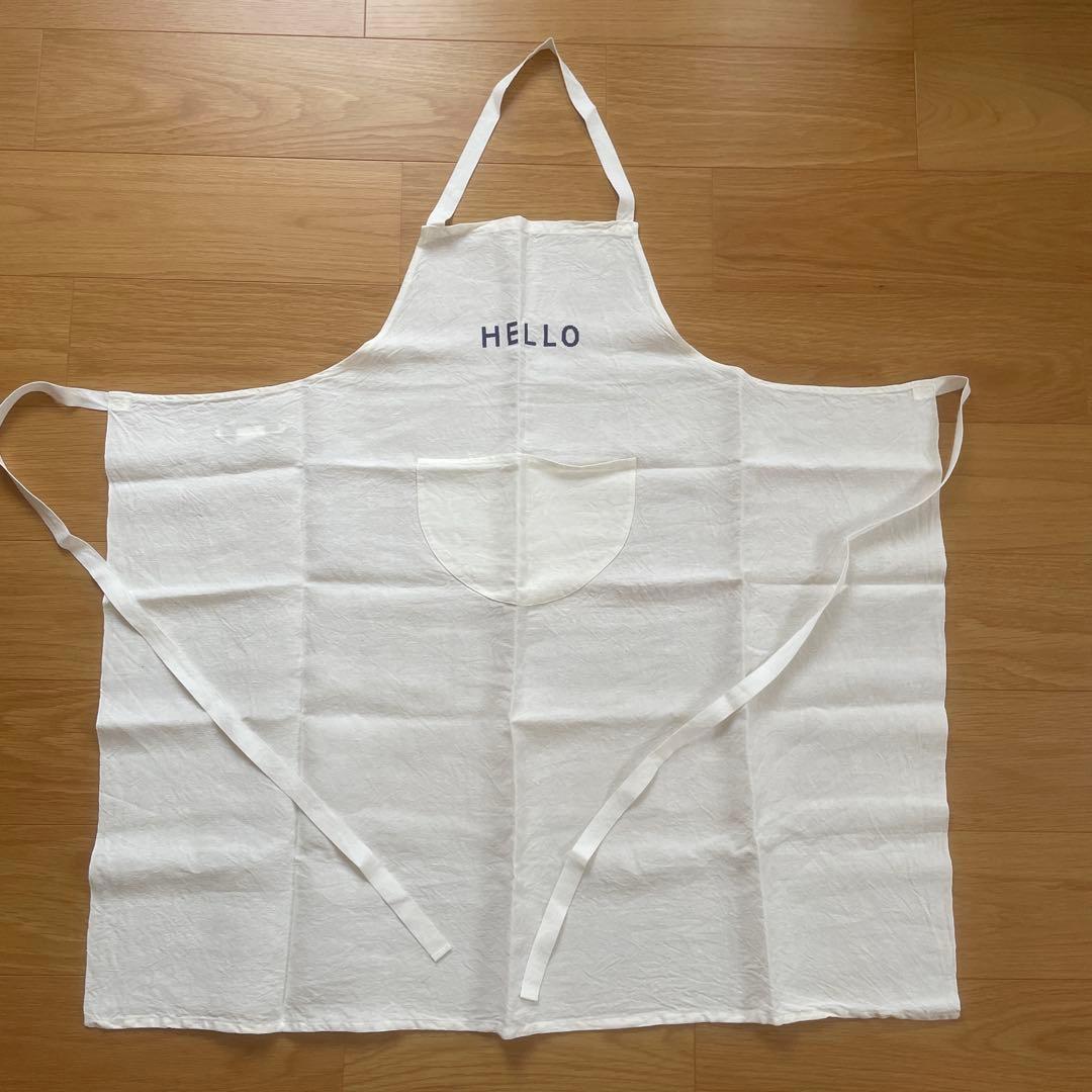 オールドマンズテーラー　エプロン「HELLO」