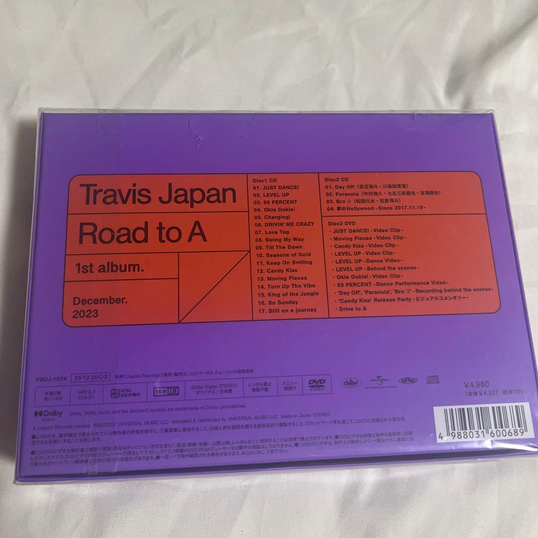 Travis Japan Road to A、Vllsual セット