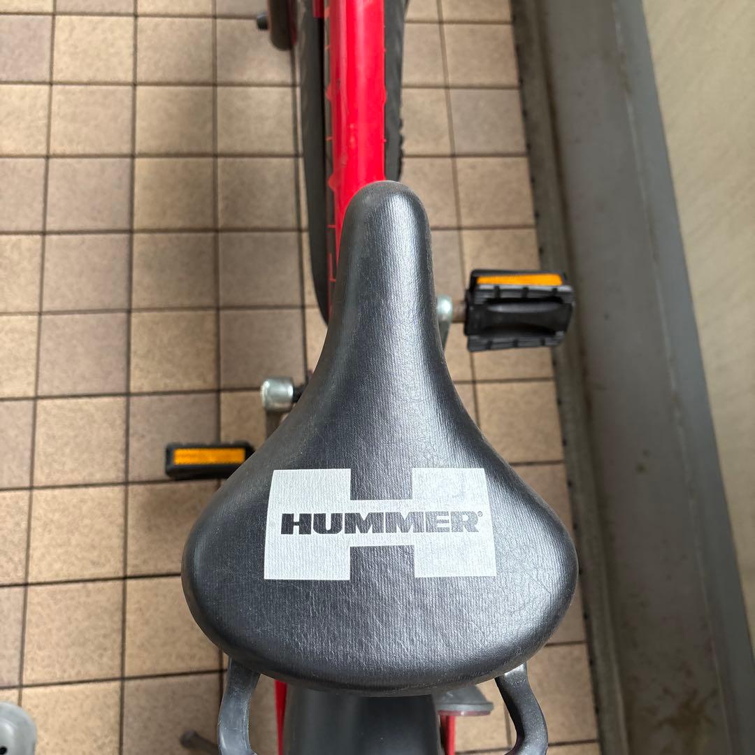 【限界割引価格】ハマーHUMMER子供用幼児用自転車　赤色