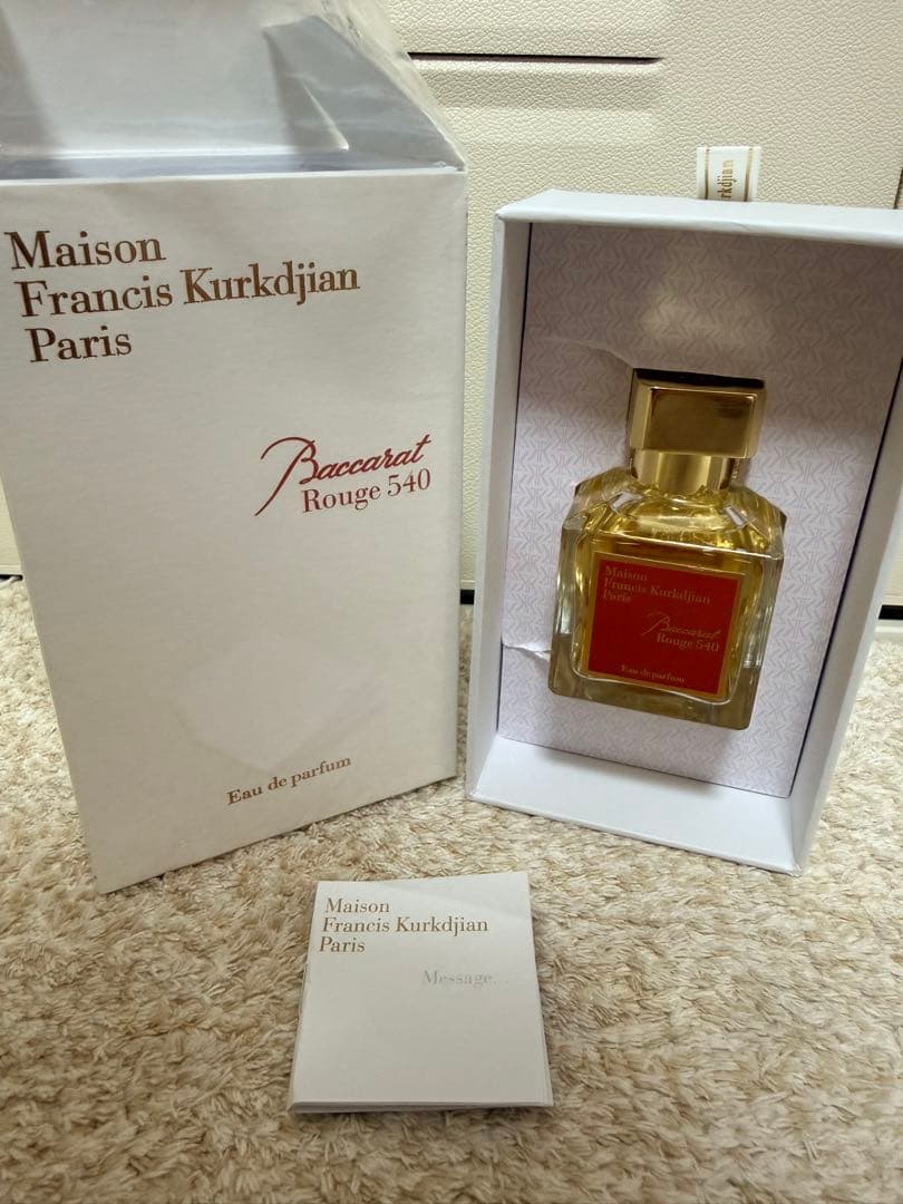 香水(ユニセックス) MaisonFrancis Kurkdjian BaccaratRouge540