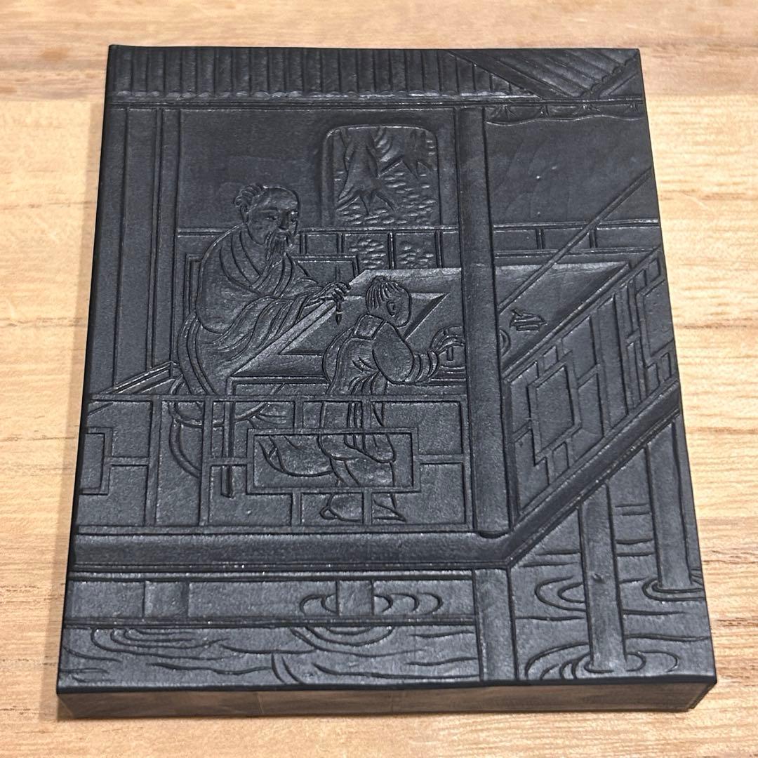 お*う様 新品 未使用 中国 書道用具 固形墨 胡開文薇墨 金字 ヴィンテージ