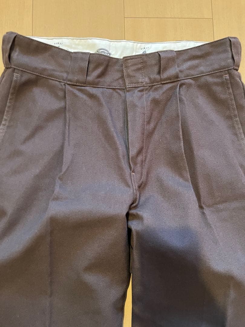 Dickies firsthand別注 ワークパンツ ダークブラウン