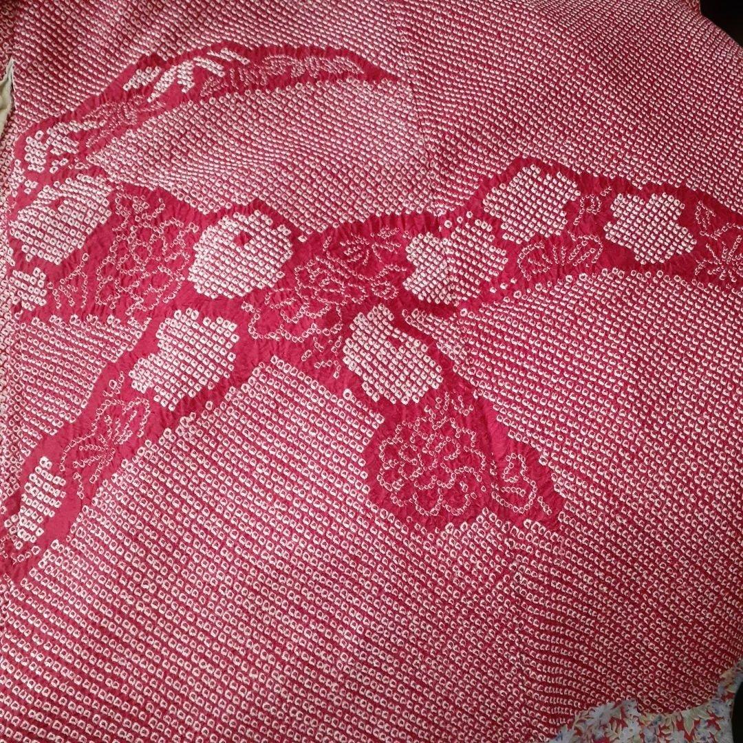 正絹総絞り和服6点