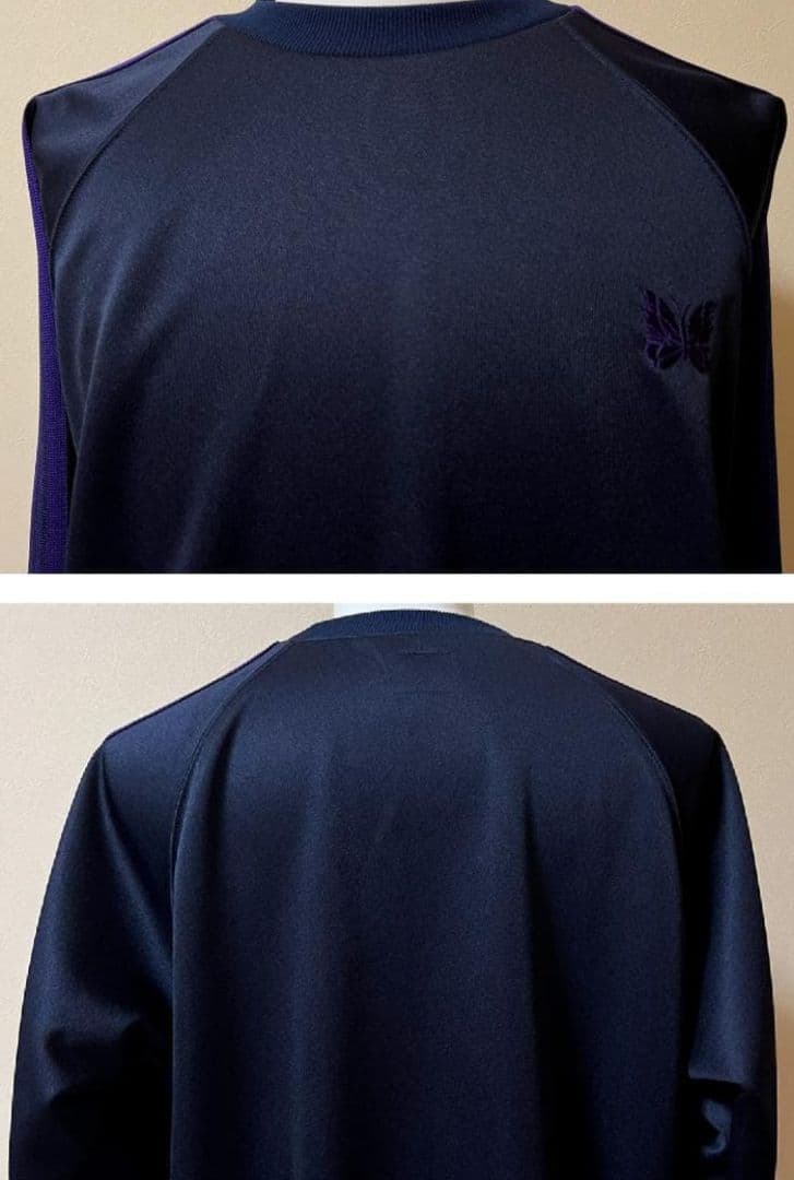 【美品】Needles　トラック クルー ネック シャツ【S】