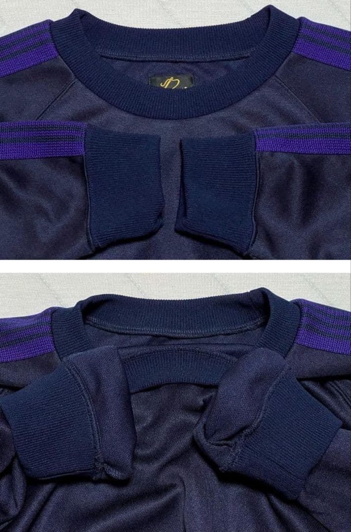 【美品】Needles　トラック クルー ネック シャツ【S】