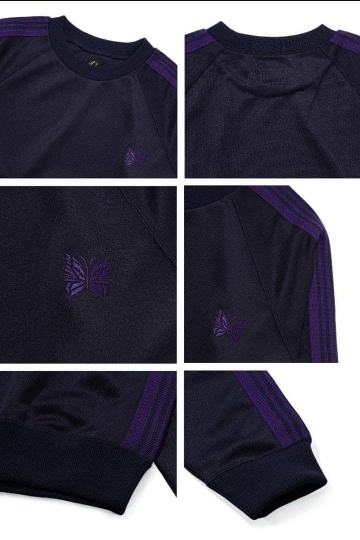 【美品】Needles　トラック クルー ネック シャツ【S】