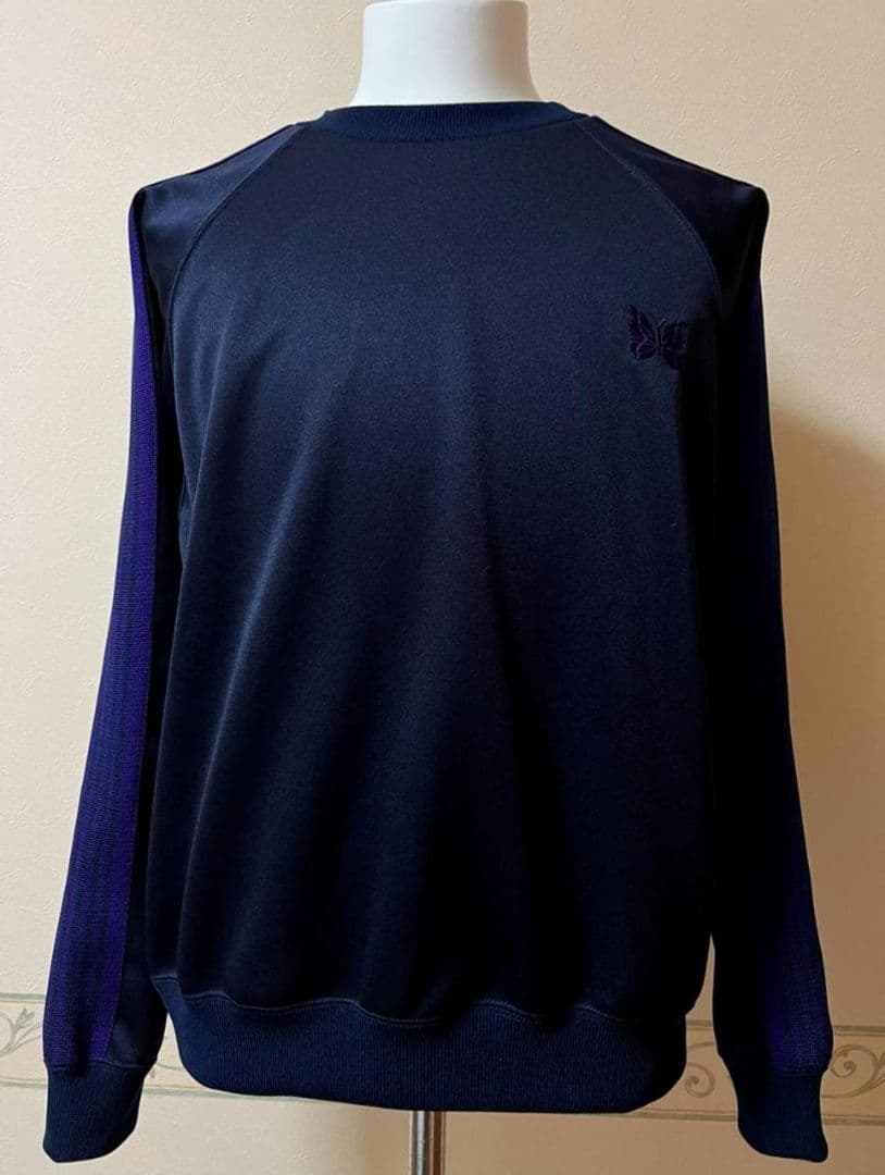 【美品】Needles　トラック クルー ネック シャツ【S】