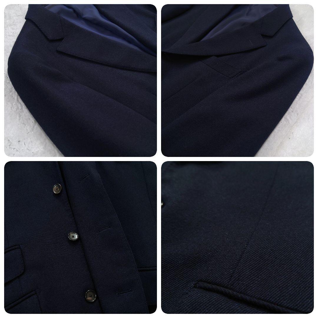 LE LYS FOXBROTHERS エディフィス ツイルウールスーツ ネイビー