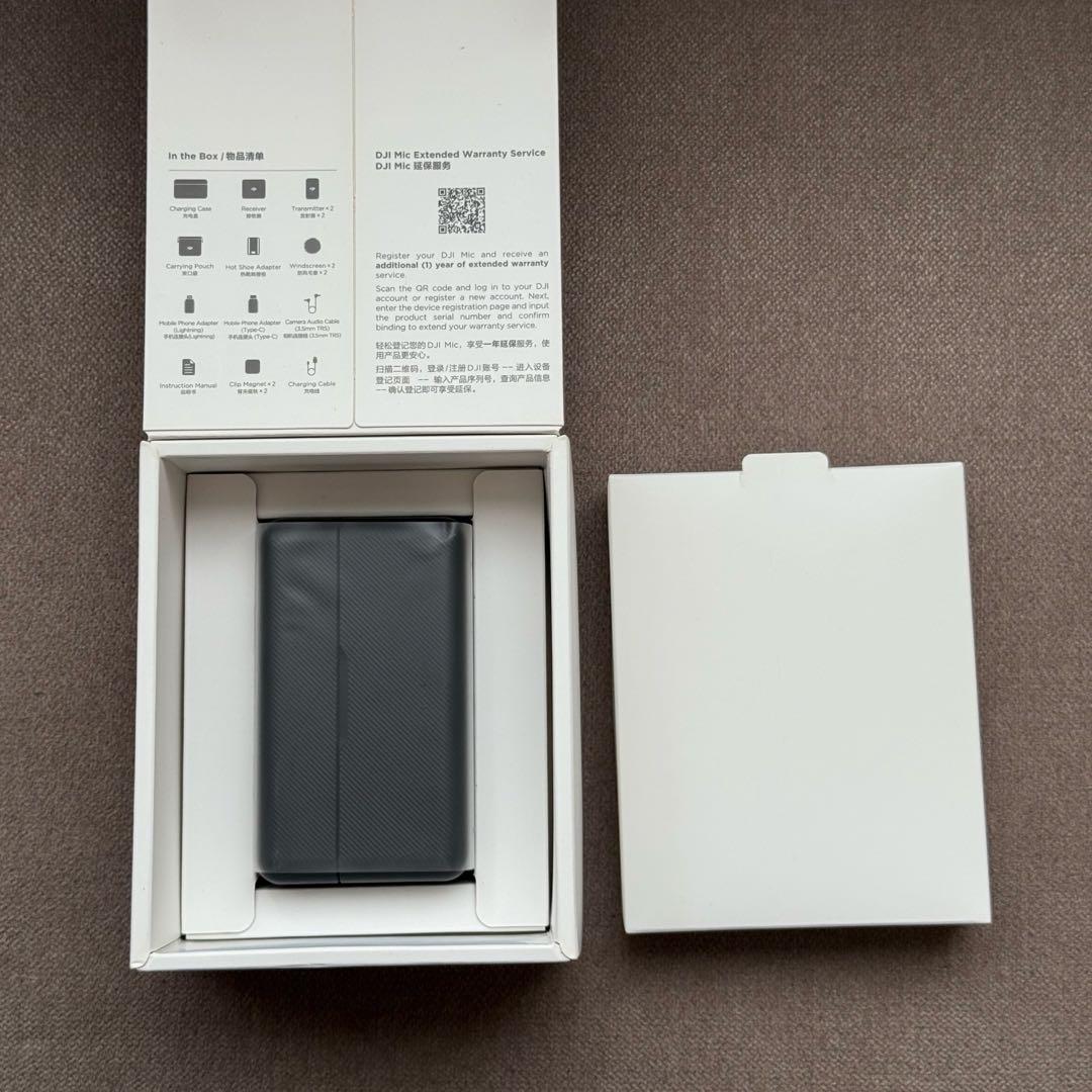 DJI Micワイヤレスマイクセット【外箱付】
