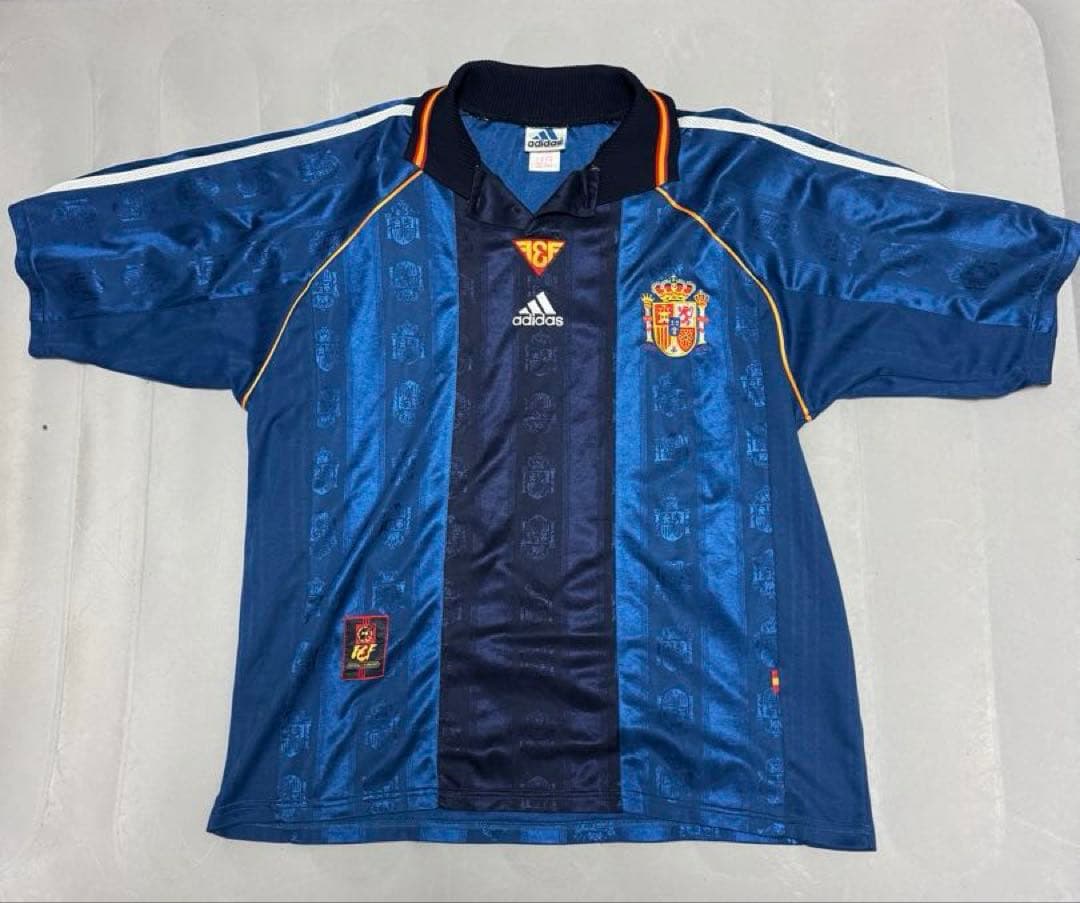 adidasスペイン代表 アウェイ ユニフォーム 1998 アディダス　away