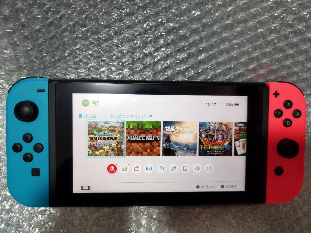 ニンテンドースイッチ　ゲーム付き！