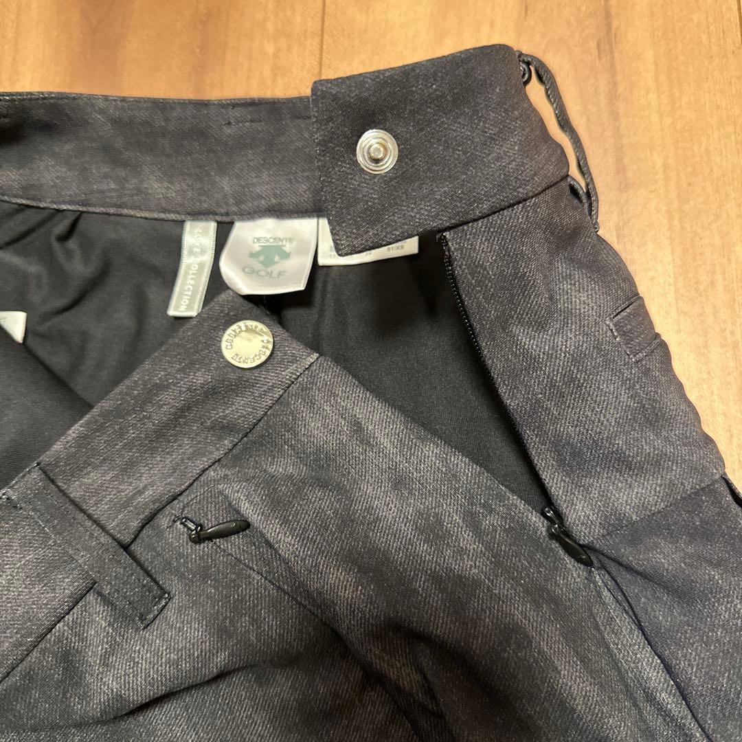 デサントリュクス　プリーツ　ジャケット　スカート　セットアップ　スワロフスキー