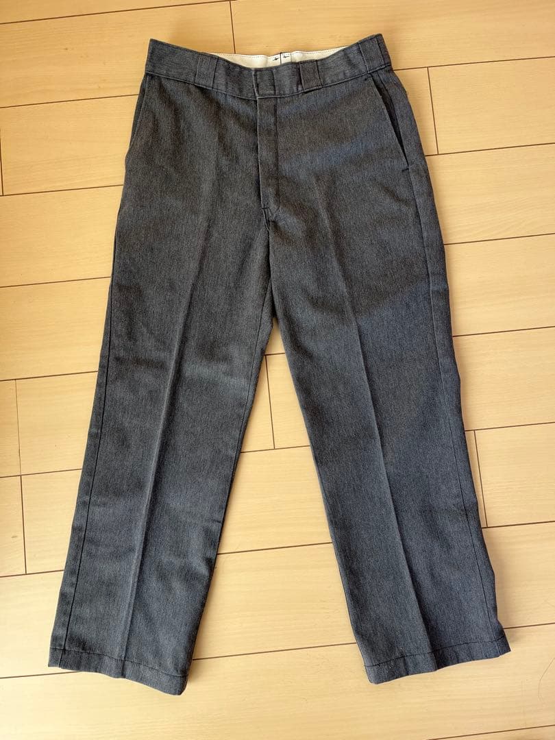 Dickies グレー　90s USA製　874 ビンテージ　ディッキーズ