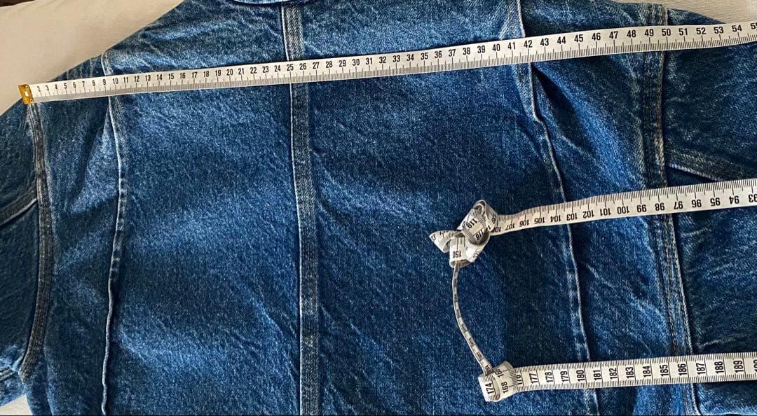 Sサイズ　USA製 カーハート カバーオール　チョアコート　インディゴ デニム