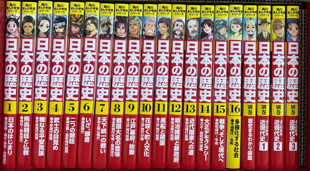 角川まんが学習シリーズ　日本の歴史