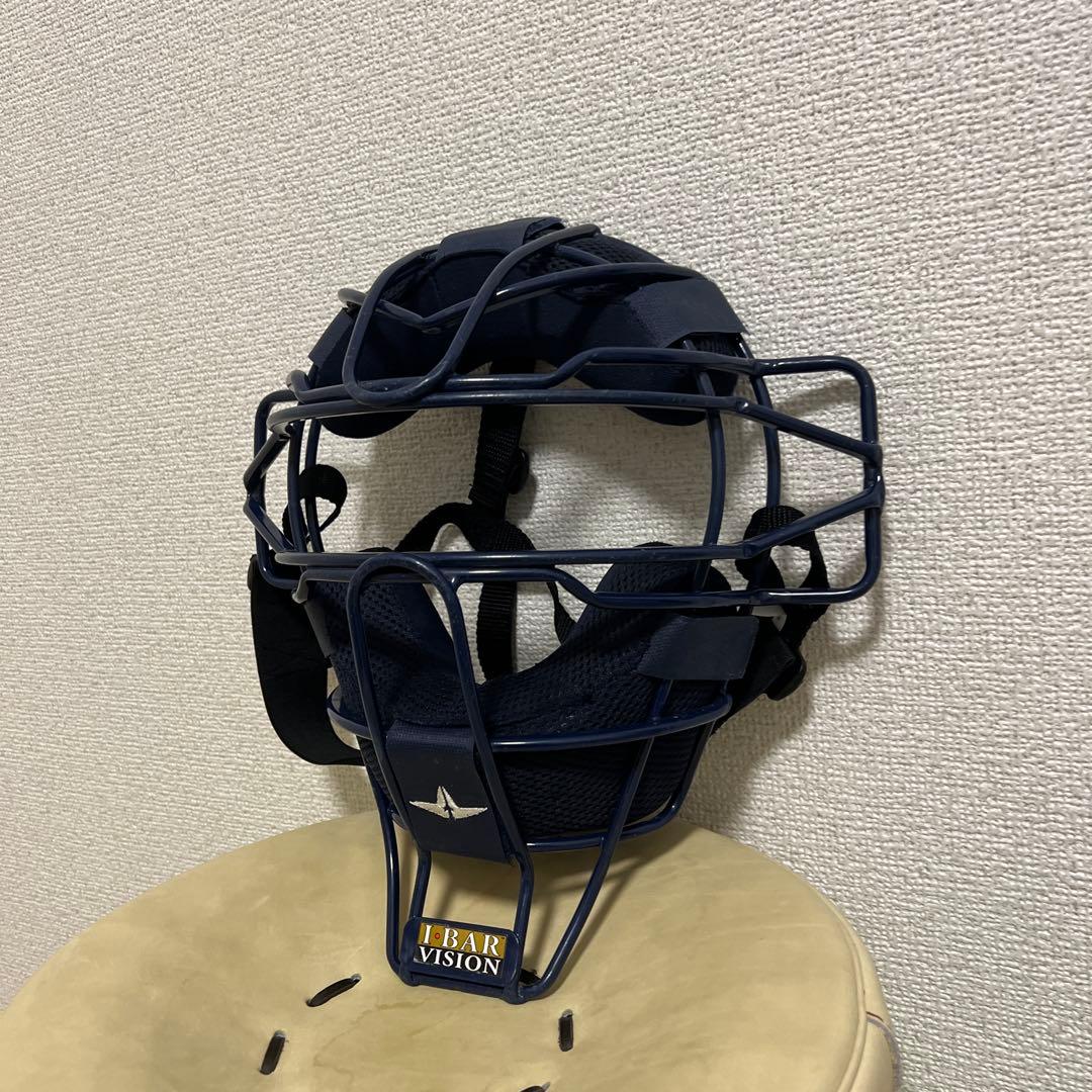 オールスター 硬式用 キャッチャーマスク ネイビー