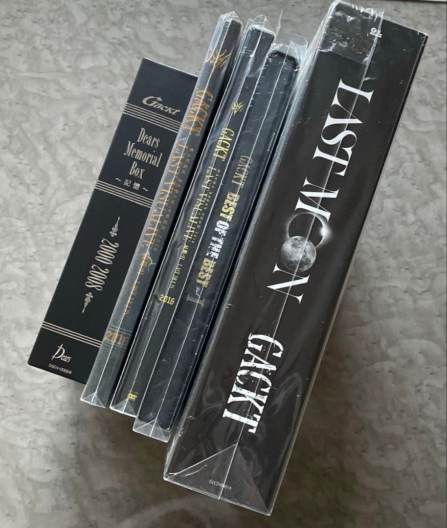 【GACKT】JAPAN TOUR メモリアルボックス BEST 5点まとめ売り