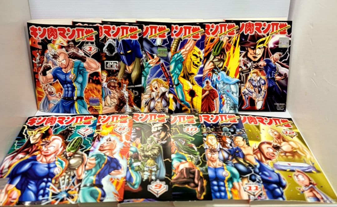 キン肉マンII世 レンタルDVD 全12巻セット