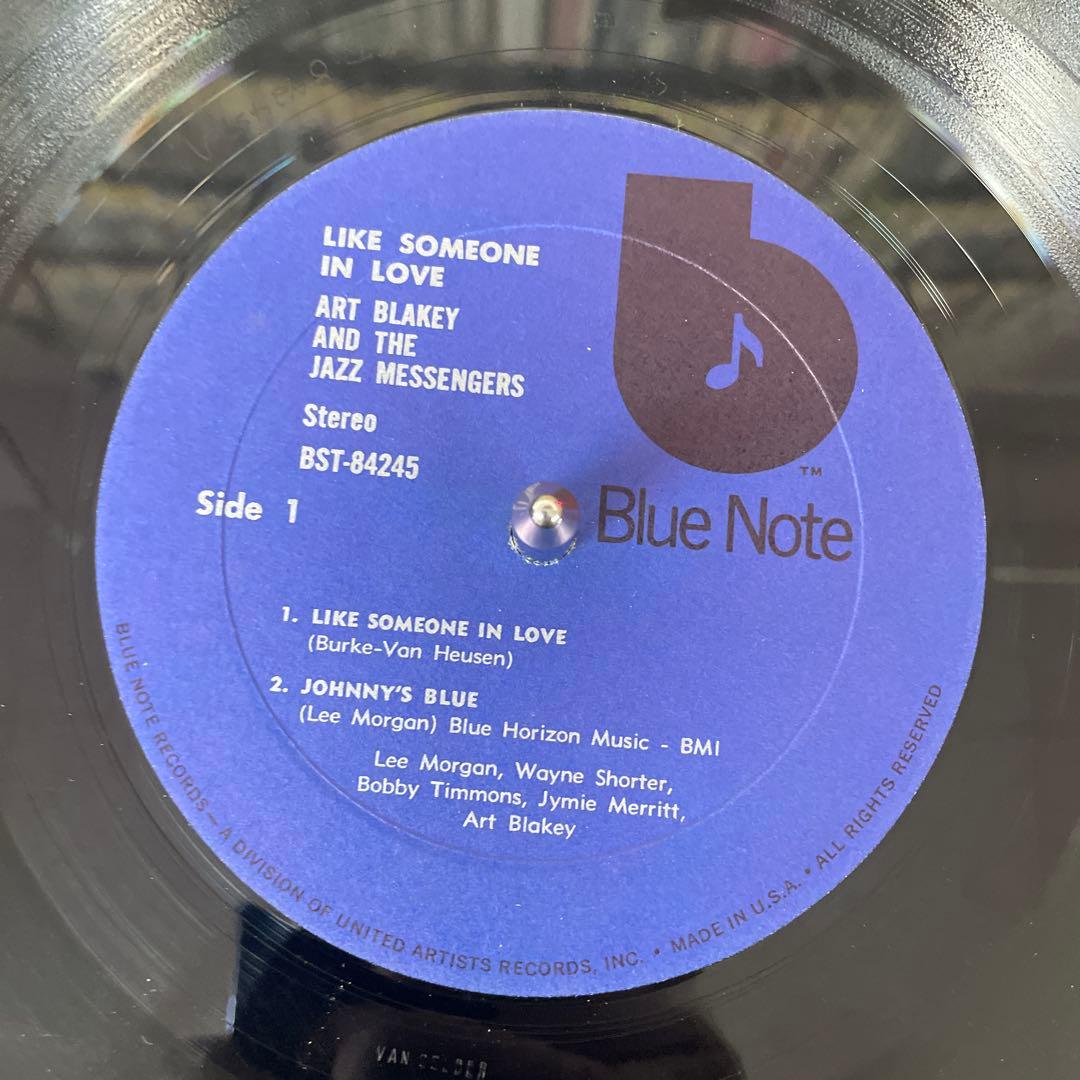Art Blakey 〜/ Like Someone in Love帯付きLP❗️