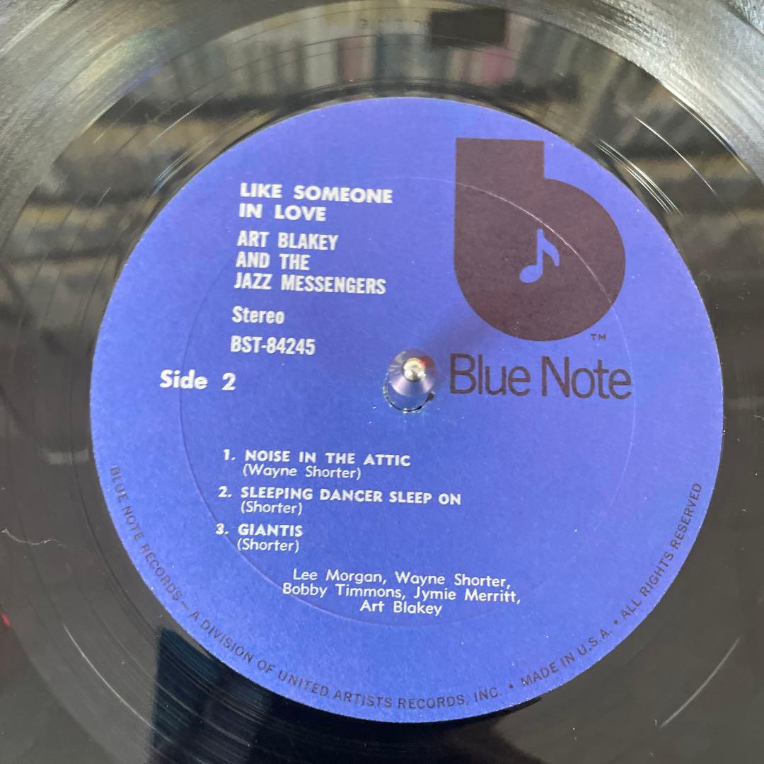 Art Blakey 〜/ Like Someone in Love帯付きLP❗️