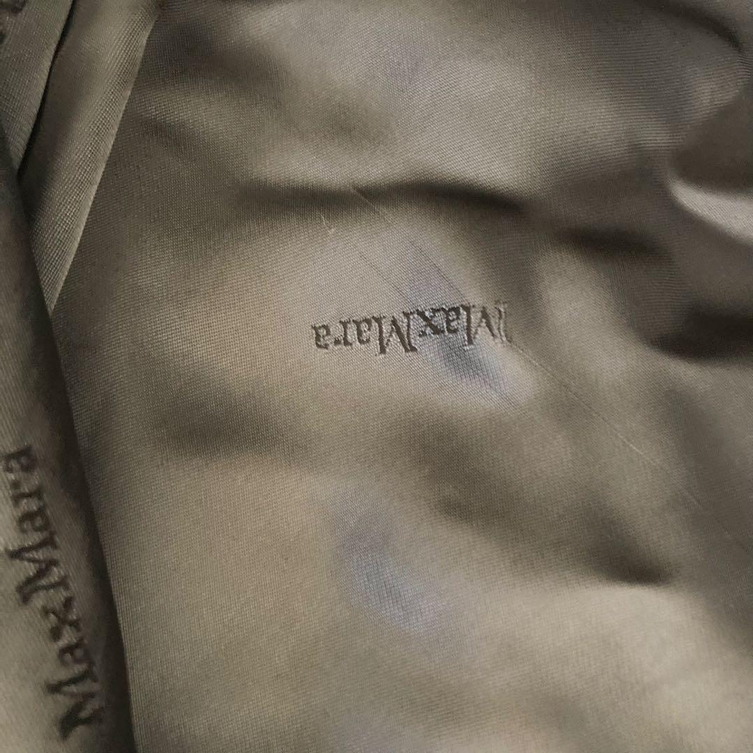 MAX Mara 白タグ　ダークブラウン チェスターコート 40