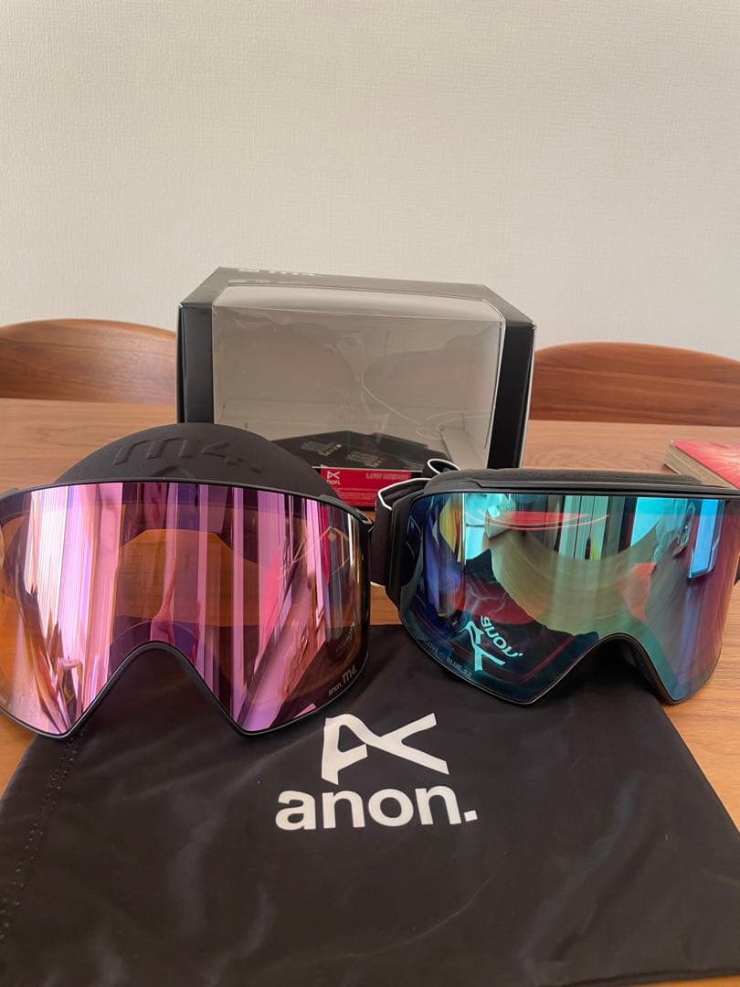 anon. m4 ゴーグル ボーナスレンズ付き