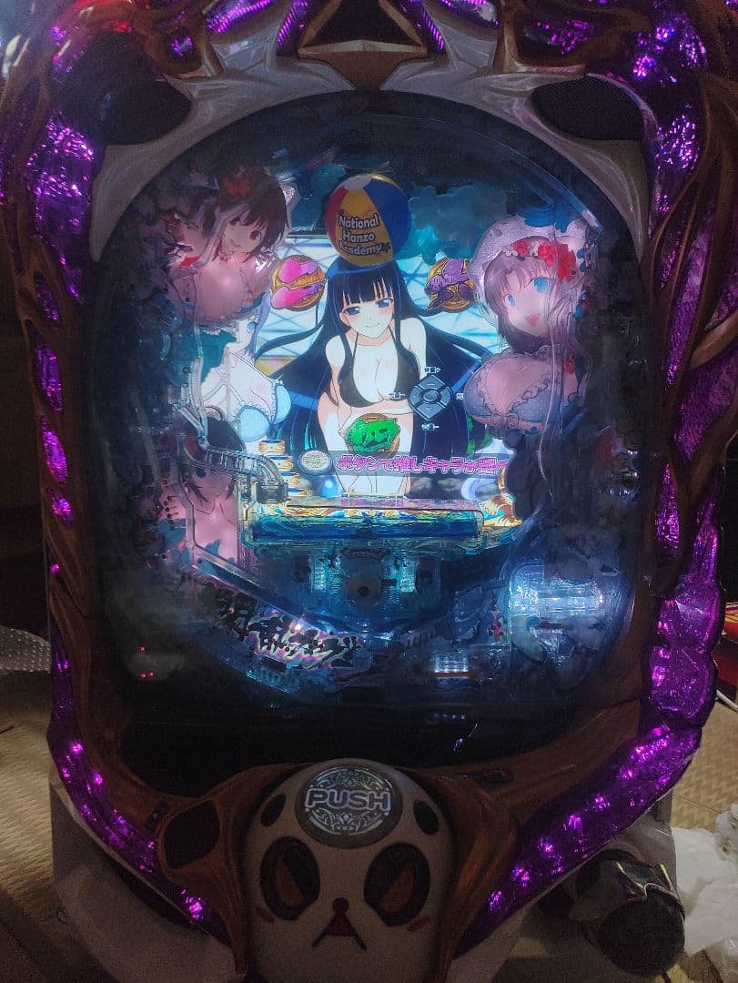 パチンコ実機 P閃乱カグラ2 胸躍る199Ver．送料込み