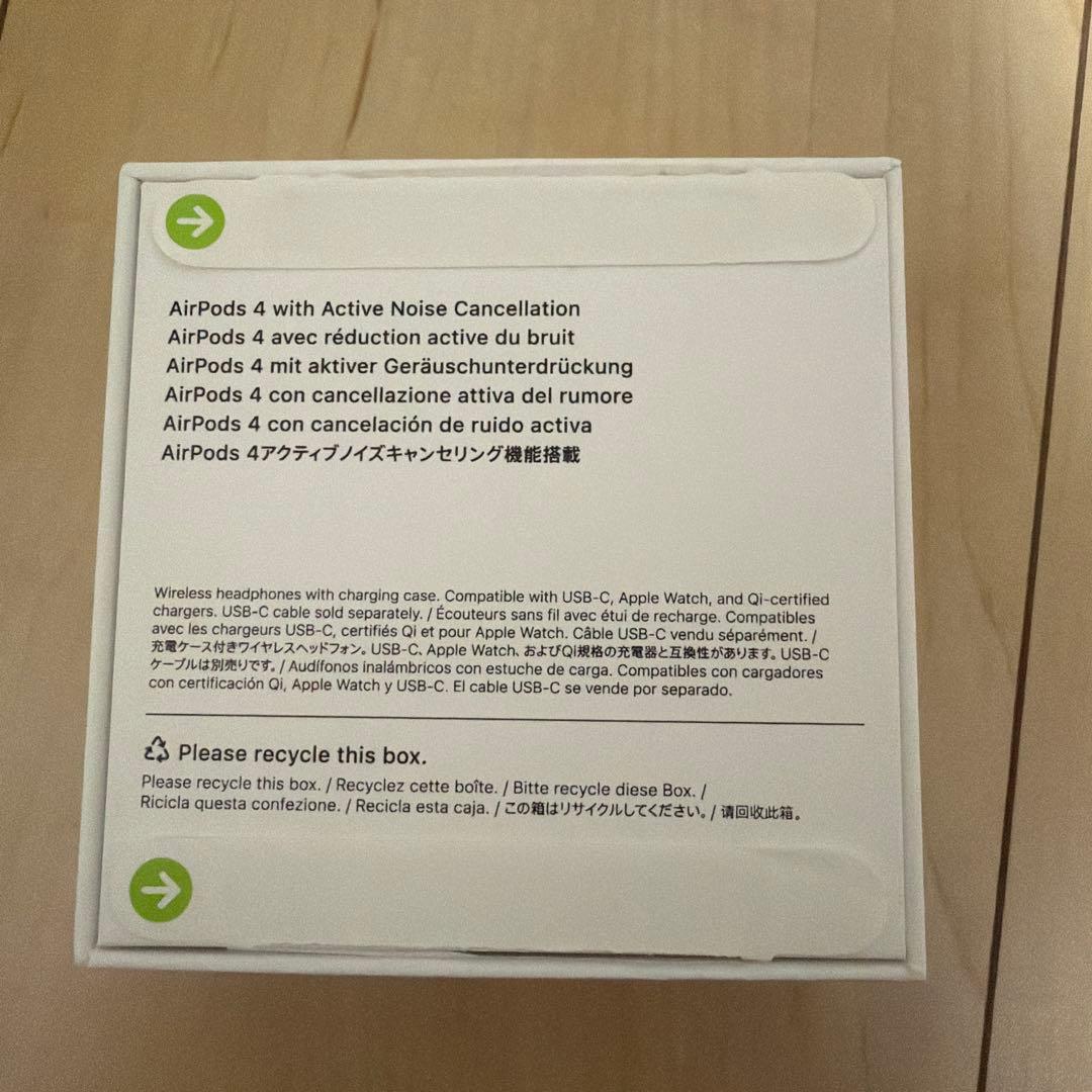 AirPods4 ノイズキャンセリング搭載モデル