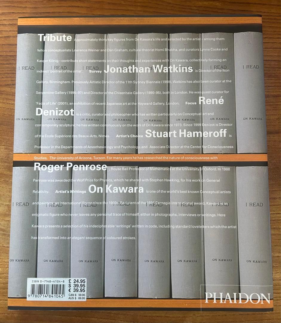 On Kawara 河原温 Phaidon
