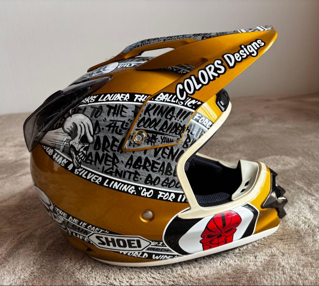 SHOEI VFX-DT ATSUTA ゴールド