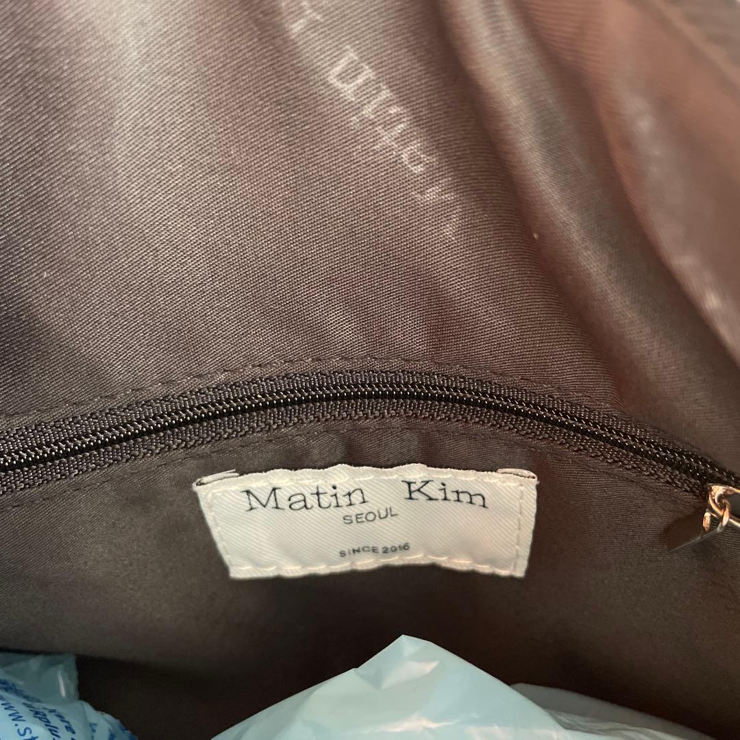 matin kimショルダーバック　2wayリュック　　ブラック