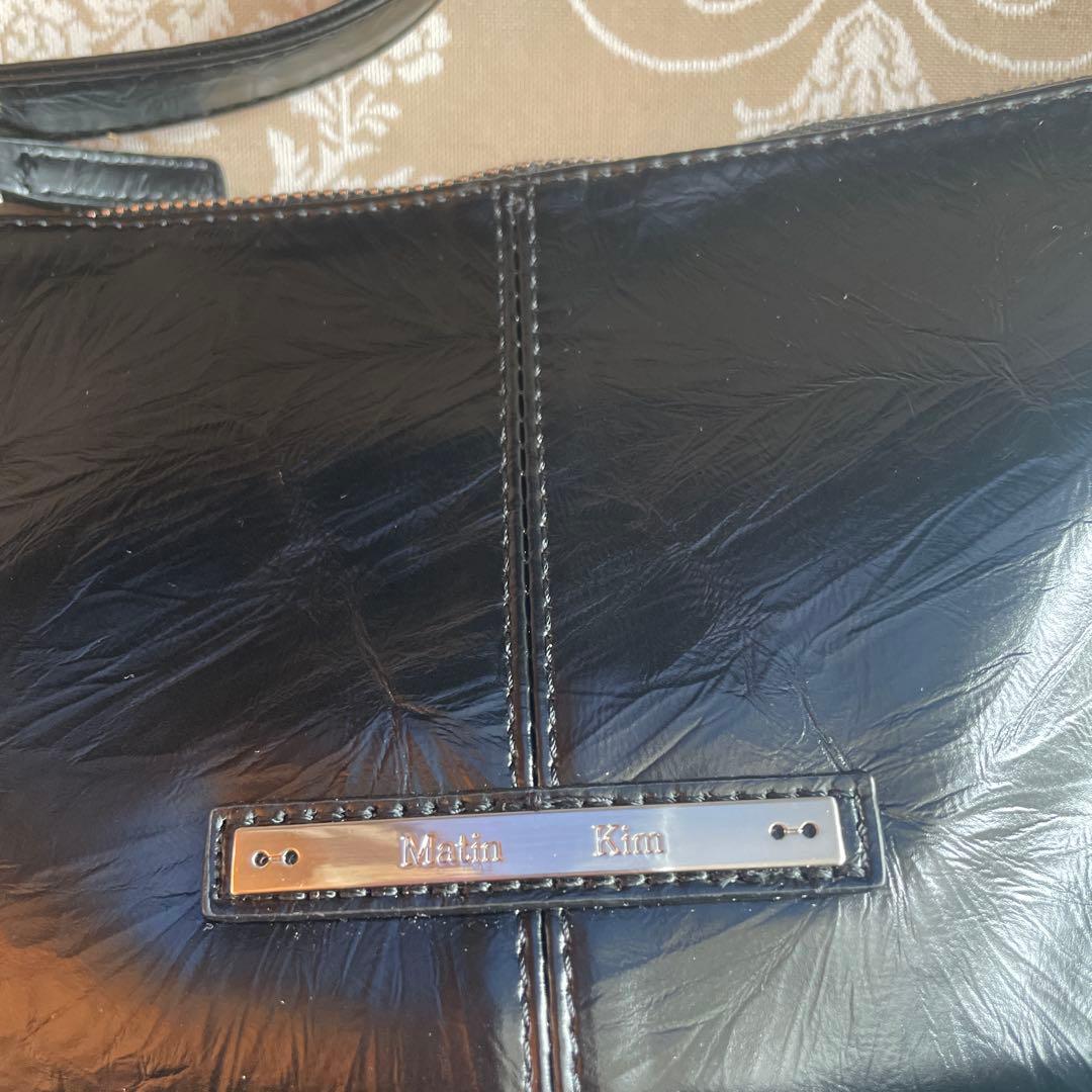 matin kimショルダーバック　2wayリュック　　ブラック