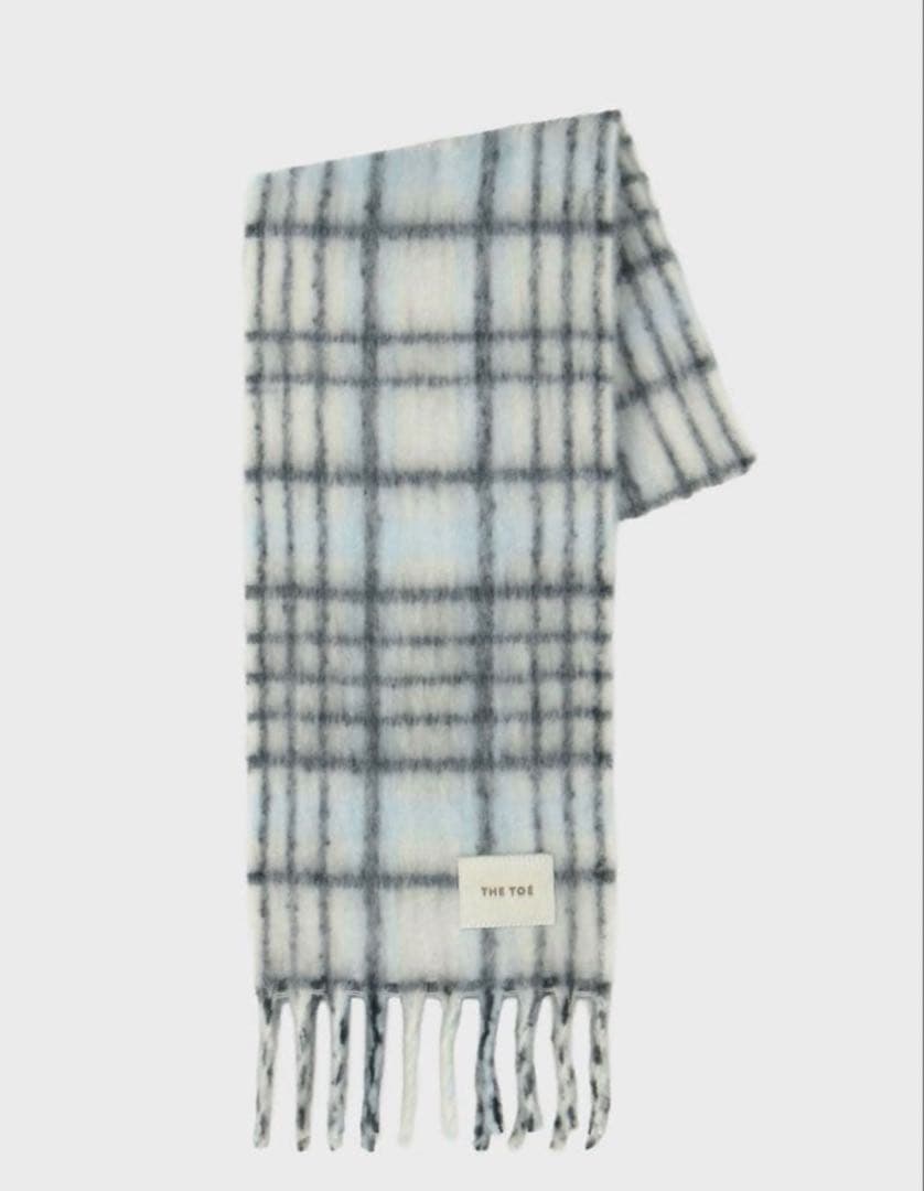 小物 THE TOE Eberhard Check Muffler