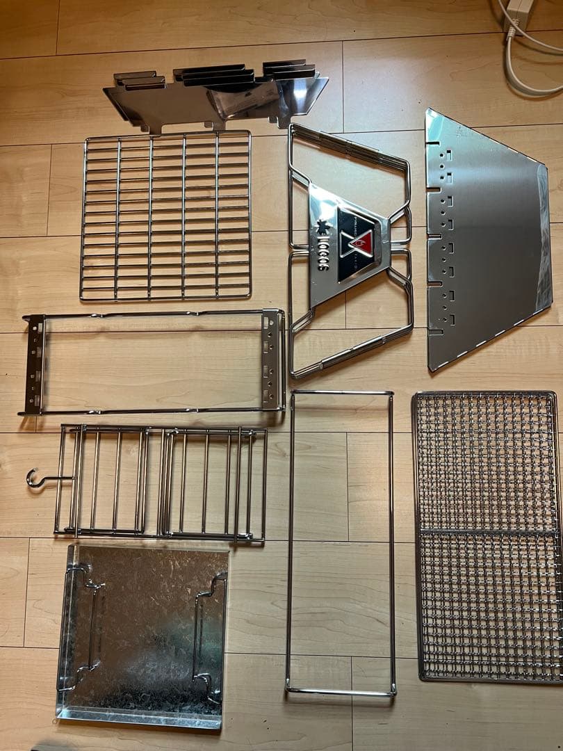 LOGOS 焚き火台 Lサイズ 収納バッグ付き