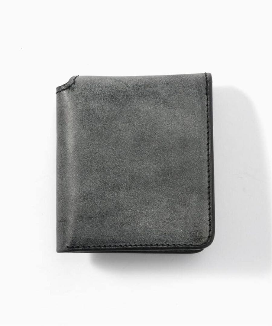 Hender Scheme エンダースキーマ 二つ折り財布 黒