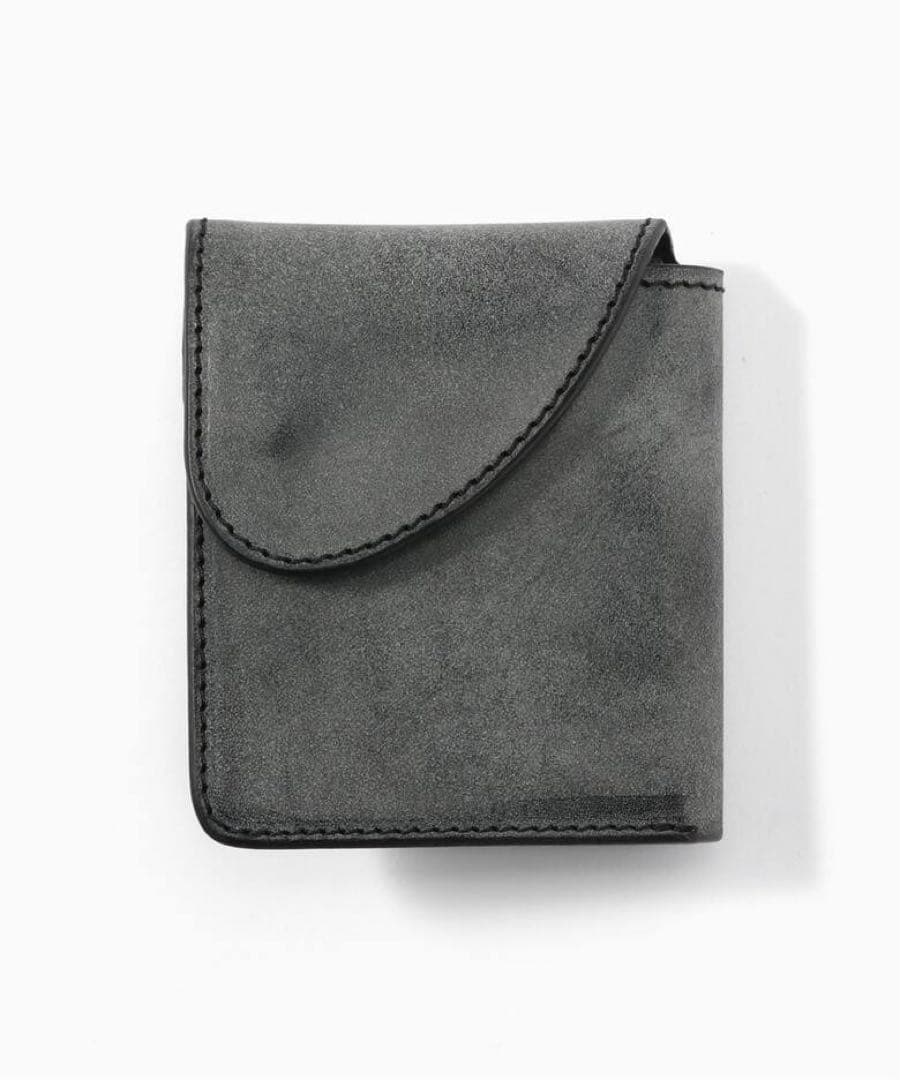 Hender Scheme エンダースキーマ 二つ折り財布 黒