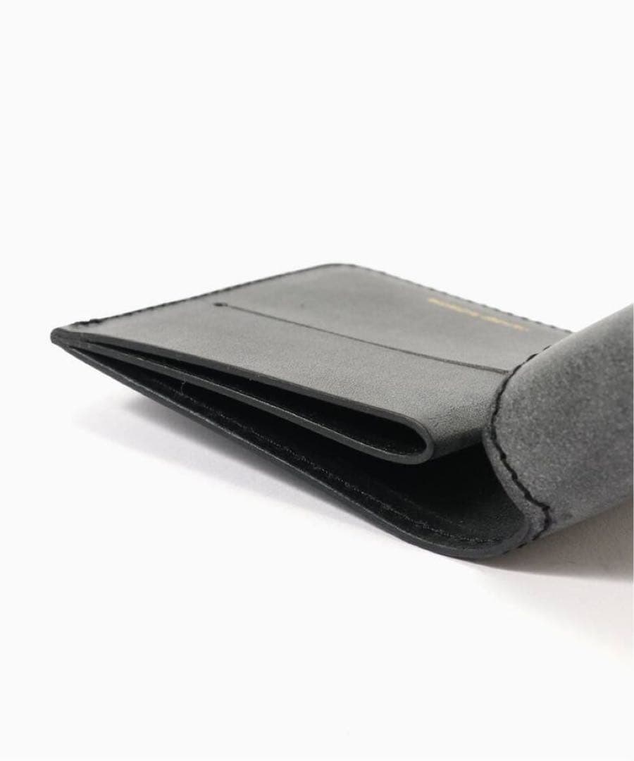 Hender Scheme エンダースキーマ 二つ折り財布 黒