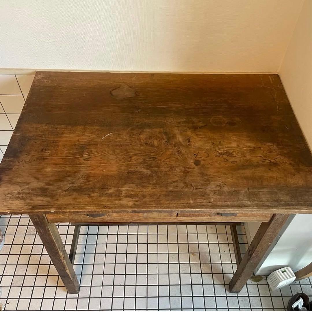 い*と様 【古道具】机／テーブル／レトロ／アンティーク／ヴィンテージ