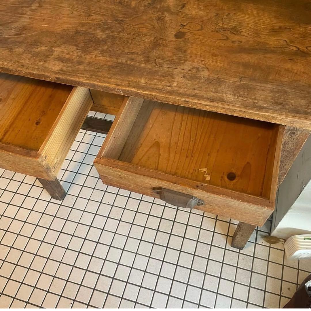 い*と様 【古道具】机／テーブル／レトロ／アンティーク／ヴィンテージ