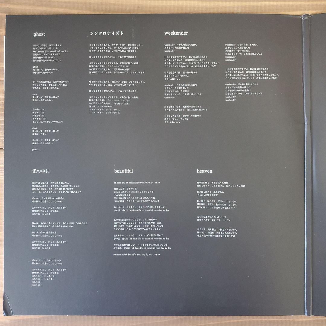 踊ってばかりの国 光の中に LPレコード