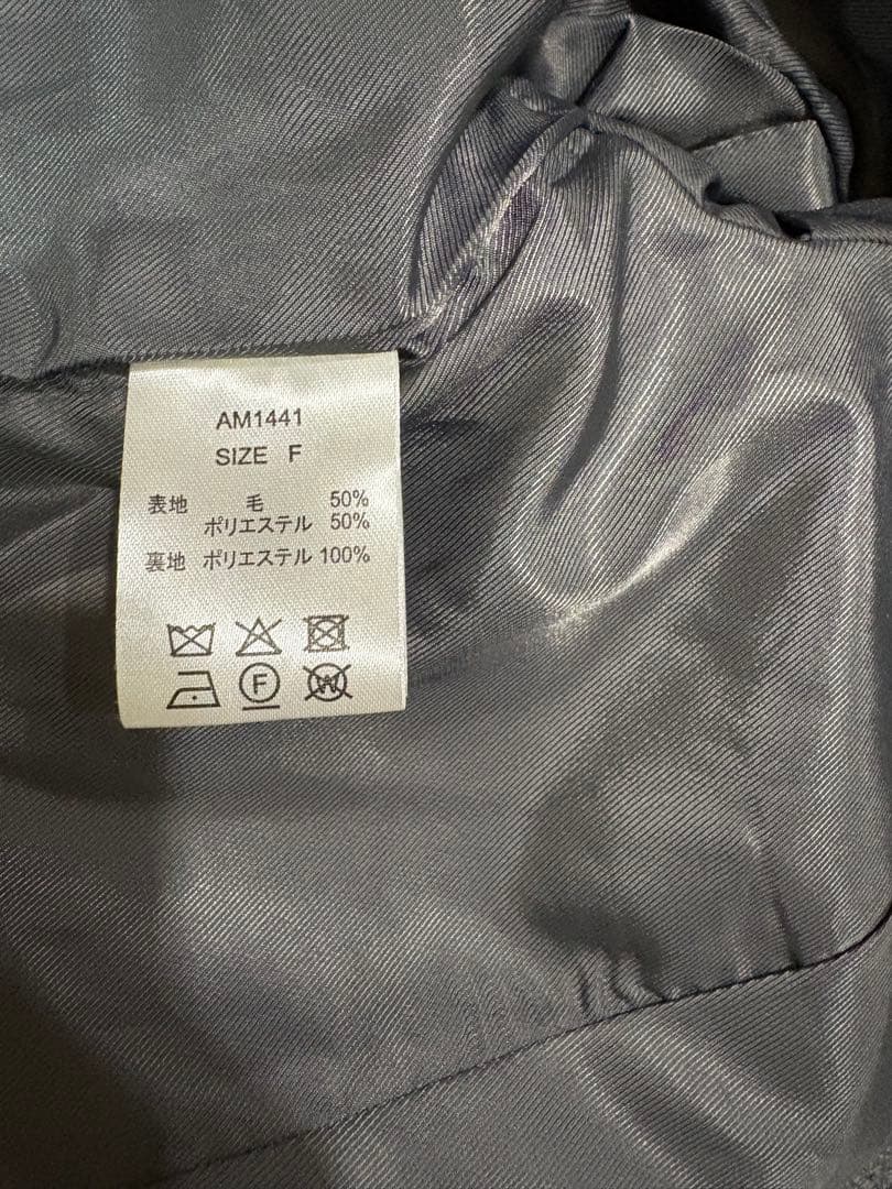 ジャケット・アウター andmary Zoey stand neck jacket