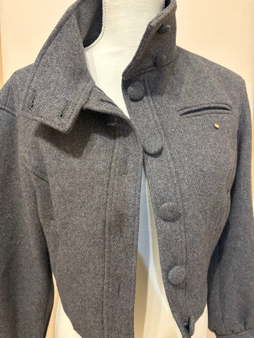 ジャケット・アウター andmary Zoey stand neck jacket