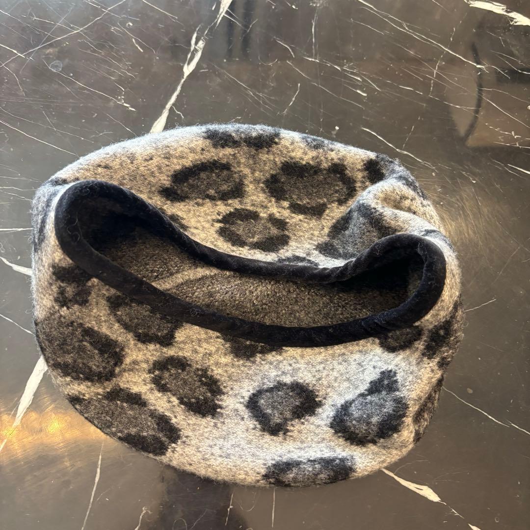 Vivienne Westwood レオパード柄 ベレー帽