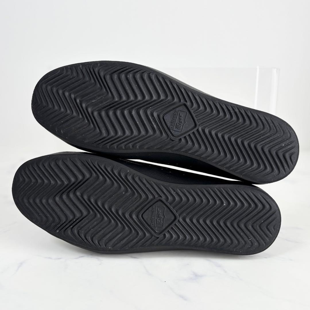 オニツカタイガー 24.5 コレソンロー スニーカー ローカット ブラック