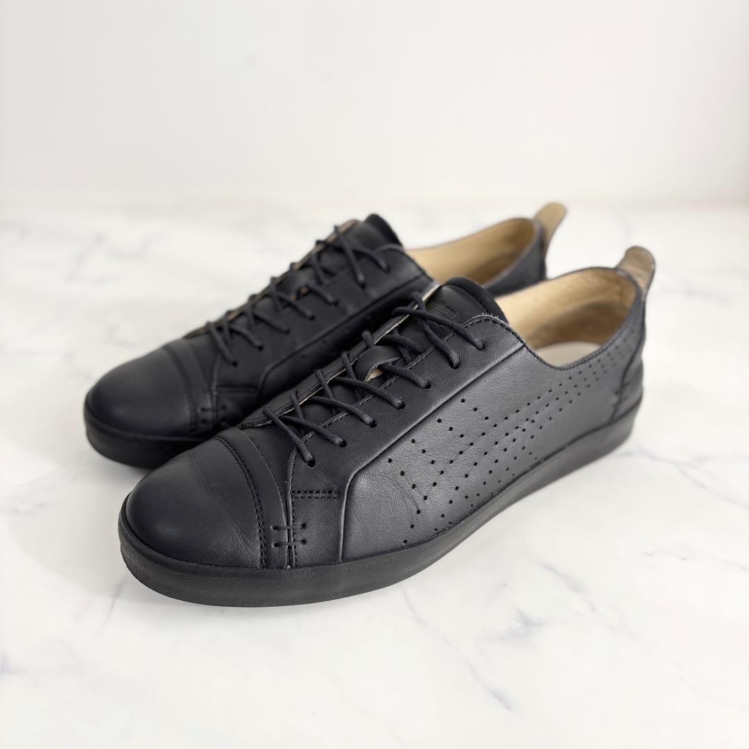 オニツカタイガー 24.5 コレソンロー スニーカー ローカット ブラック