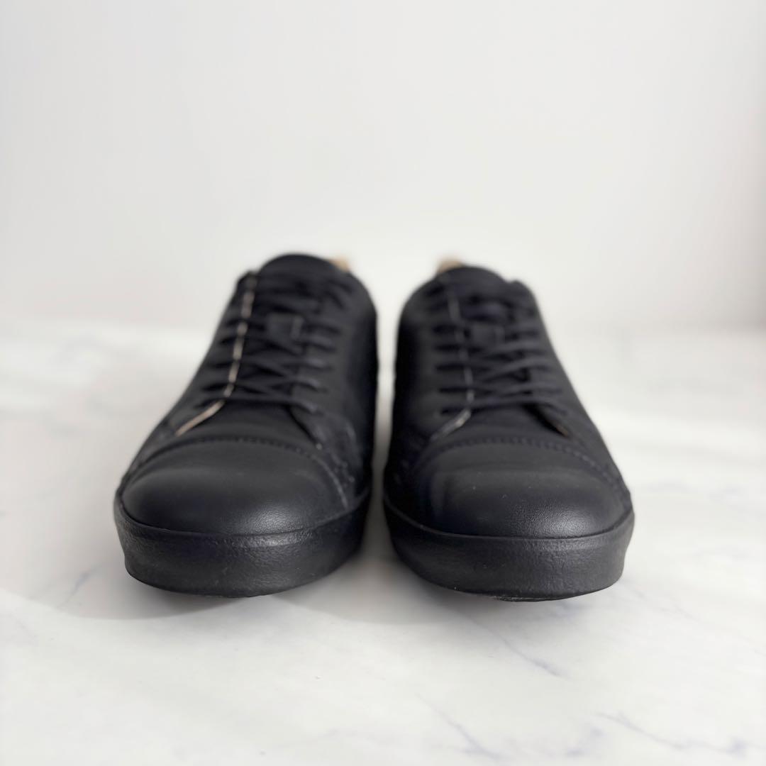 オニツカタイガー 24.5 コレソンロー スニーカー ローカット ブラック