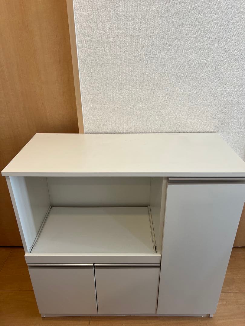 ニトリ レンジ台 フォルムRE9090 ホワイト